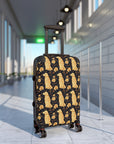 Golden Paws Floral Frenchie Suitcase