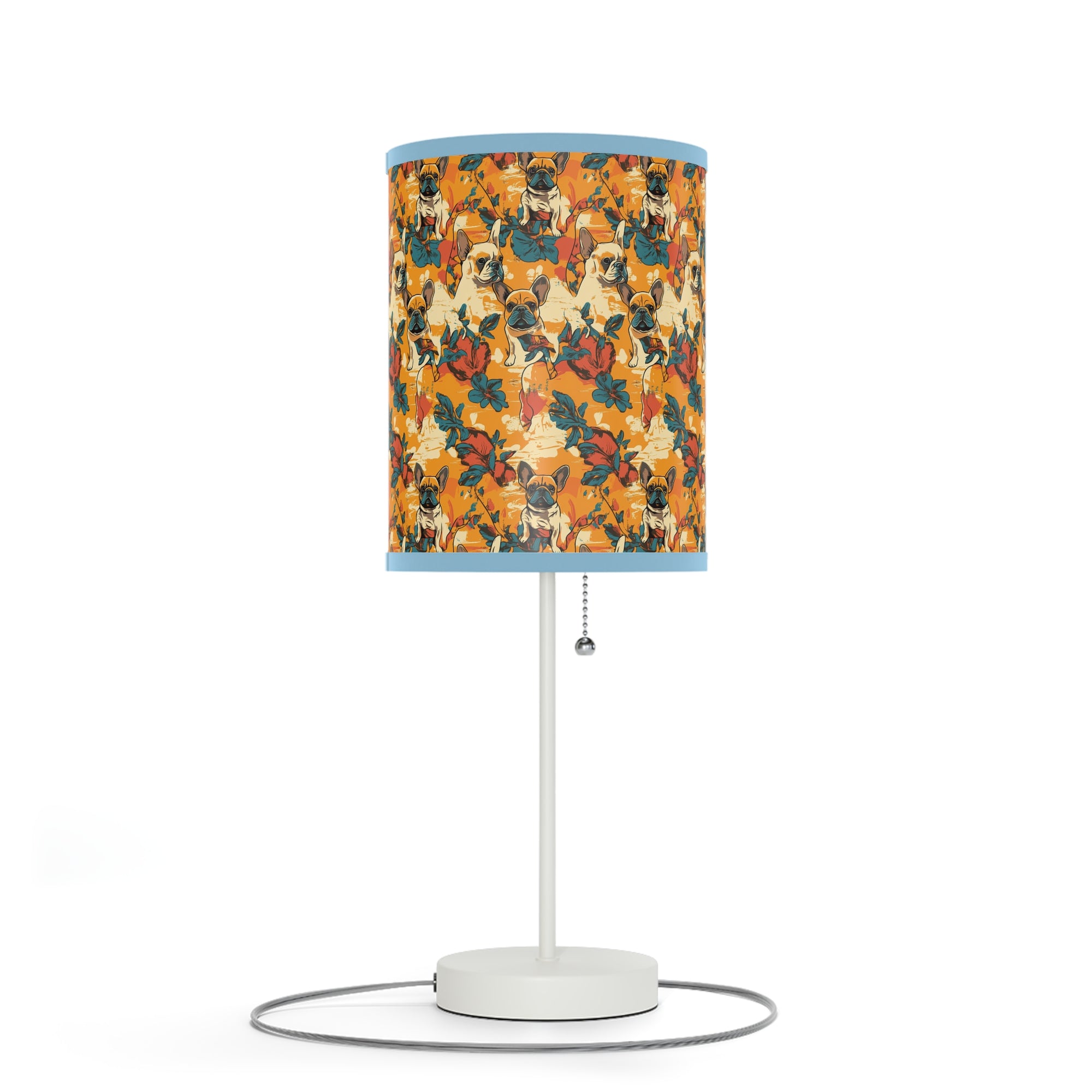 Frenchie Glow-Up Galore Lamp on a Stand