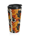 Chic Frenchie Charm Stainless Steel Travel Mug