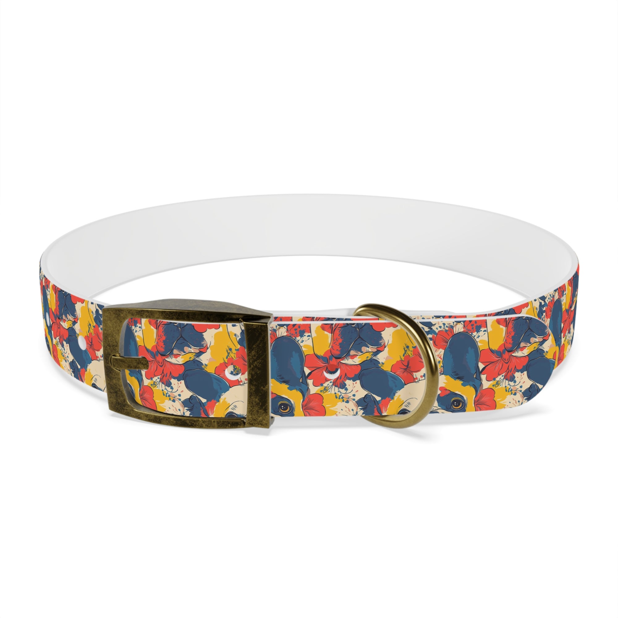 Bloom Pup Frenchietastic Splatter Dog Collar