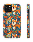 Corgi Carnival Couture Magnetic Tough Cases