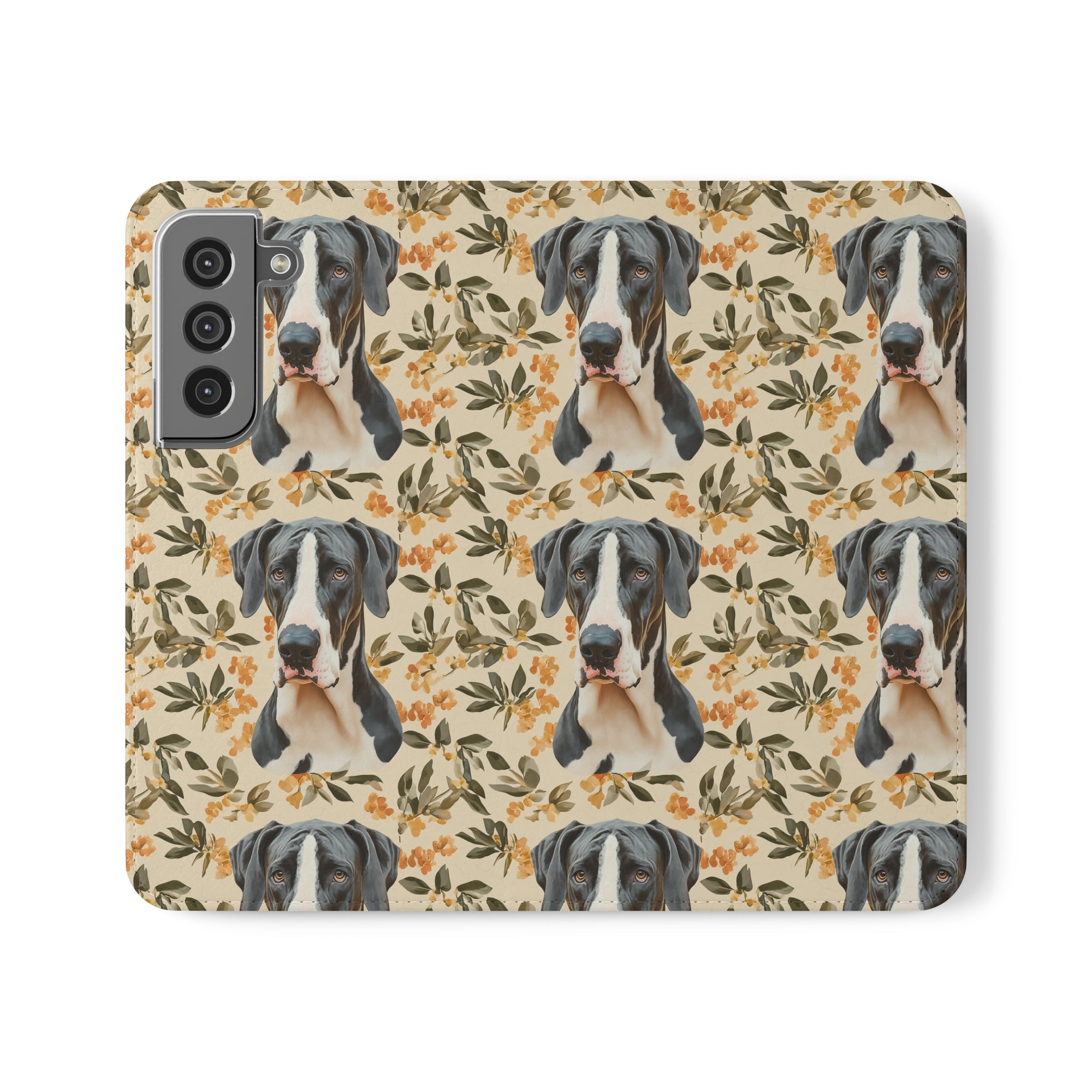 Majestic Great Dane Meadow Flip Cases