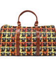 Whimsical Warhol Labrador Waterproof Travel Bag