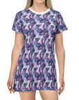 Funky Geometric Boxerista T-Shirt Dress