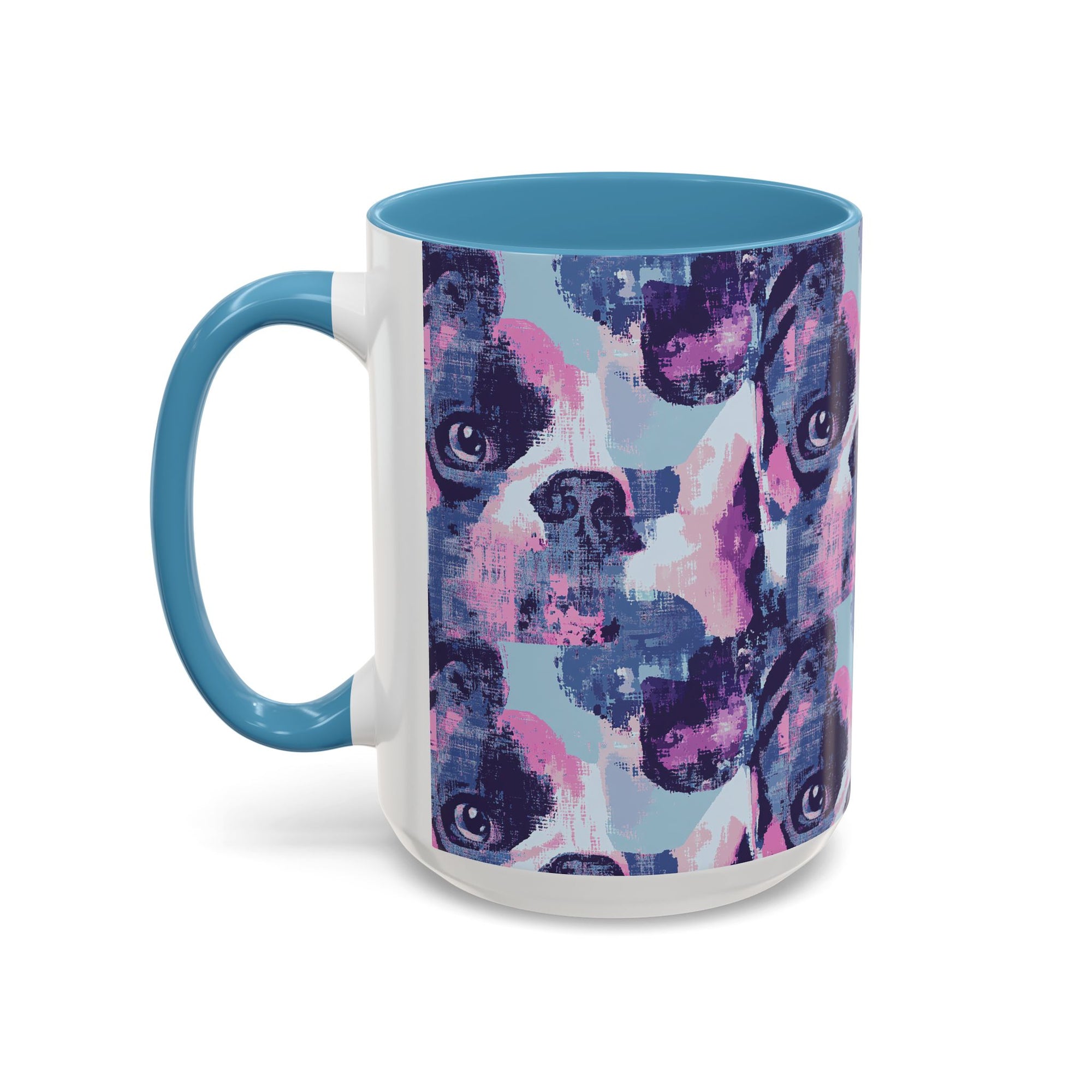 Funky Geometric Boxerista Accent Coffee Mug