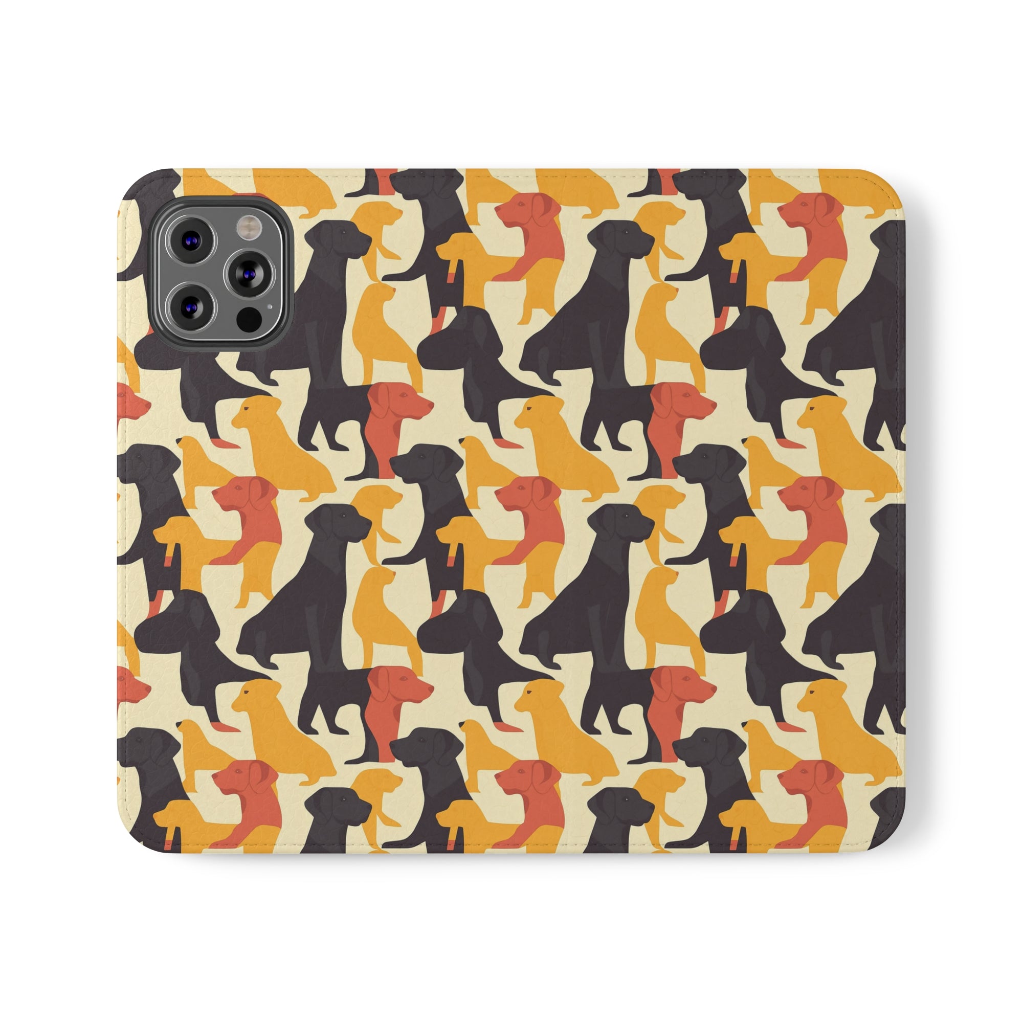 Modern Charm Labrador Chic Flip Cases