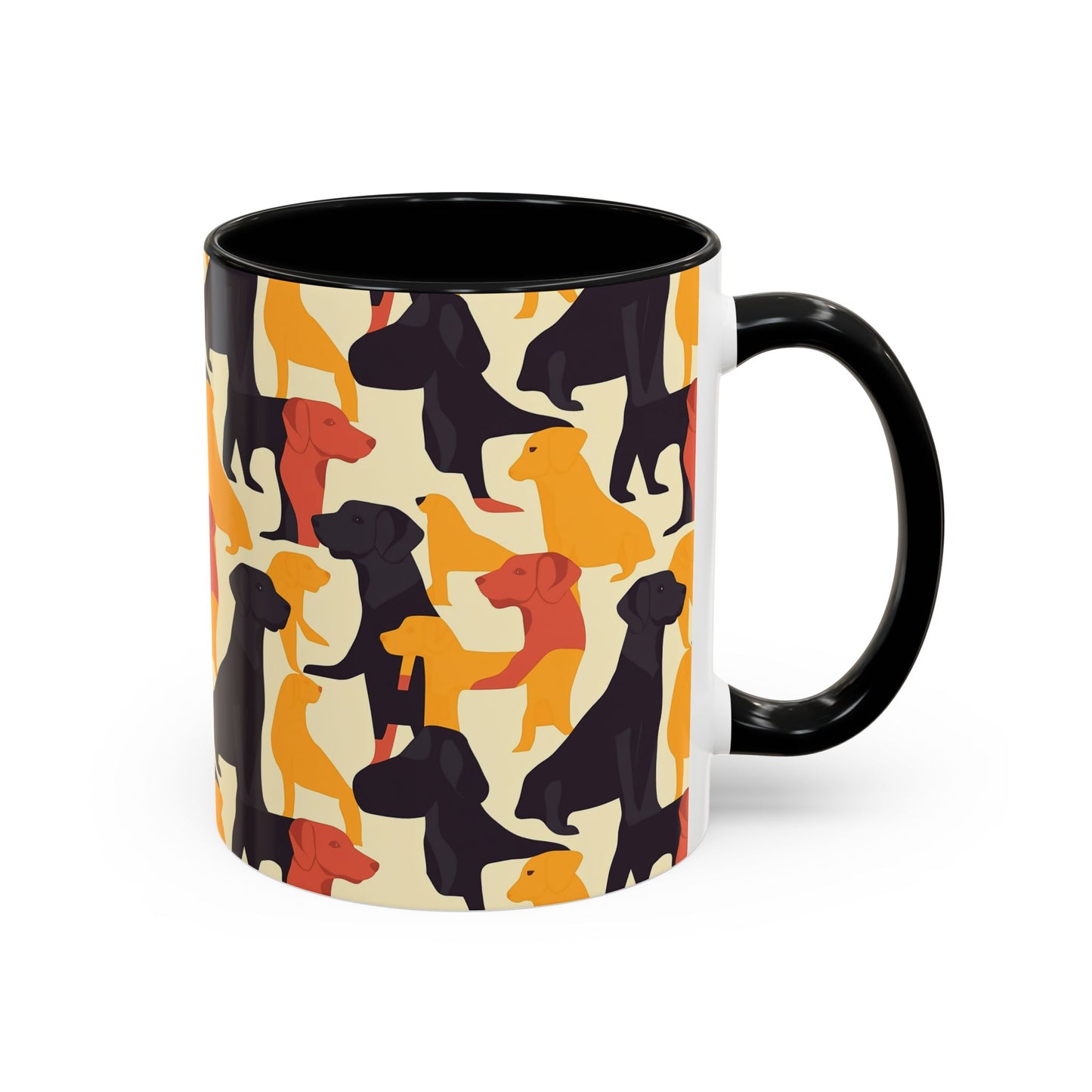 Modern Charm Labrador Chic Accent Coffee Mug