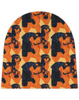 Rottweiler Chic Pawsitivity Baby Beanie