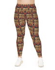 Yorkie Charm Twins Plus Size Leggings