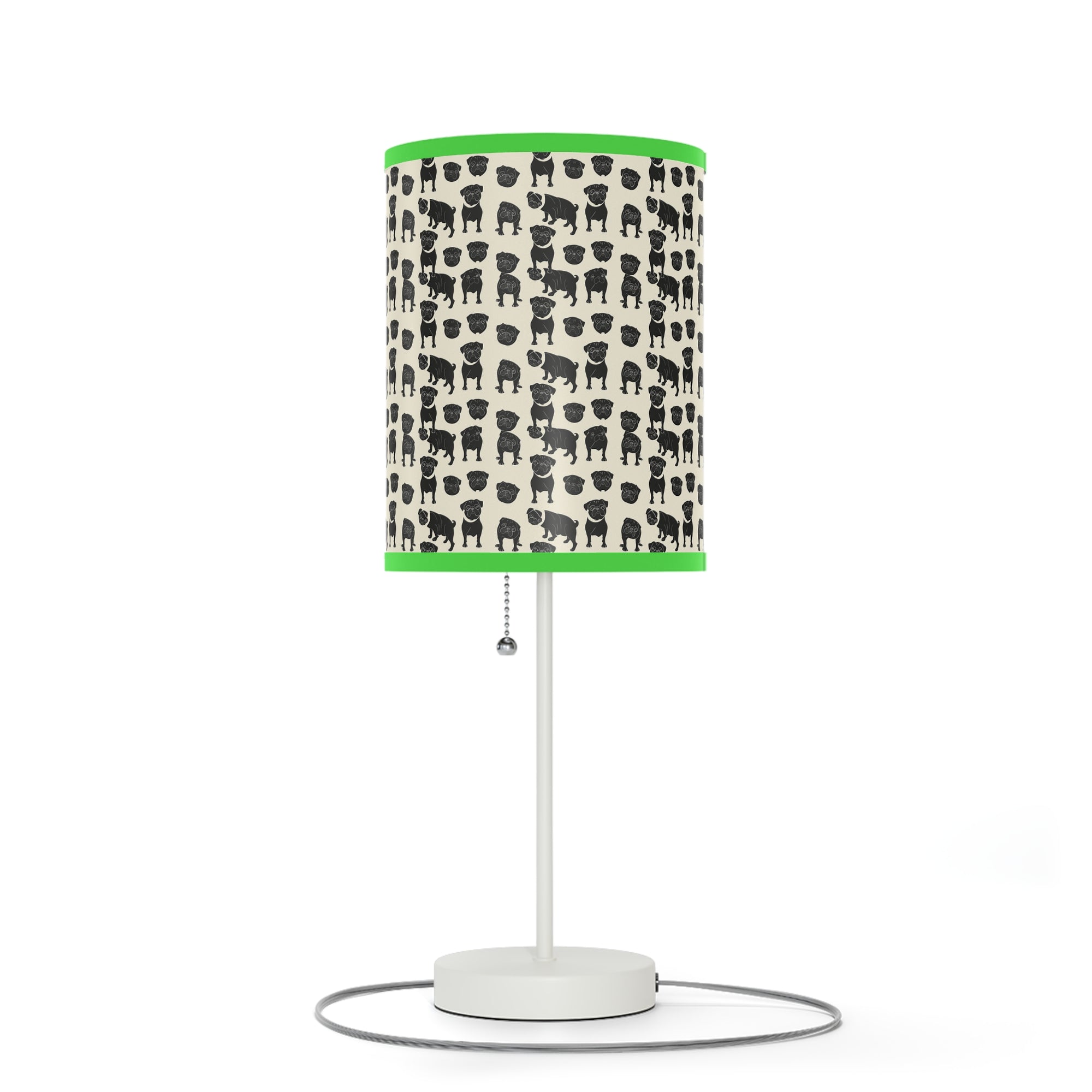 Puggie Pout Perfection Lamp on a Stand