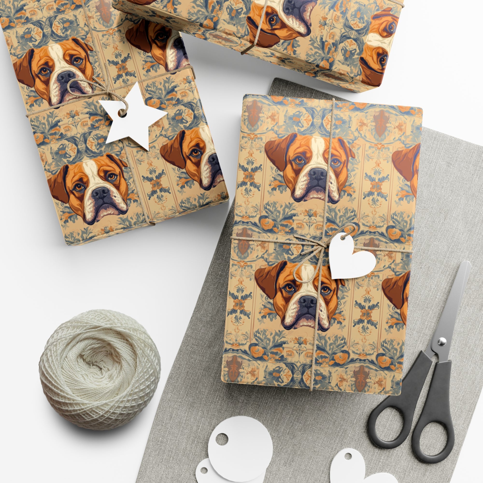 Bowtie Boxer Bliss Gift Wrap Papers