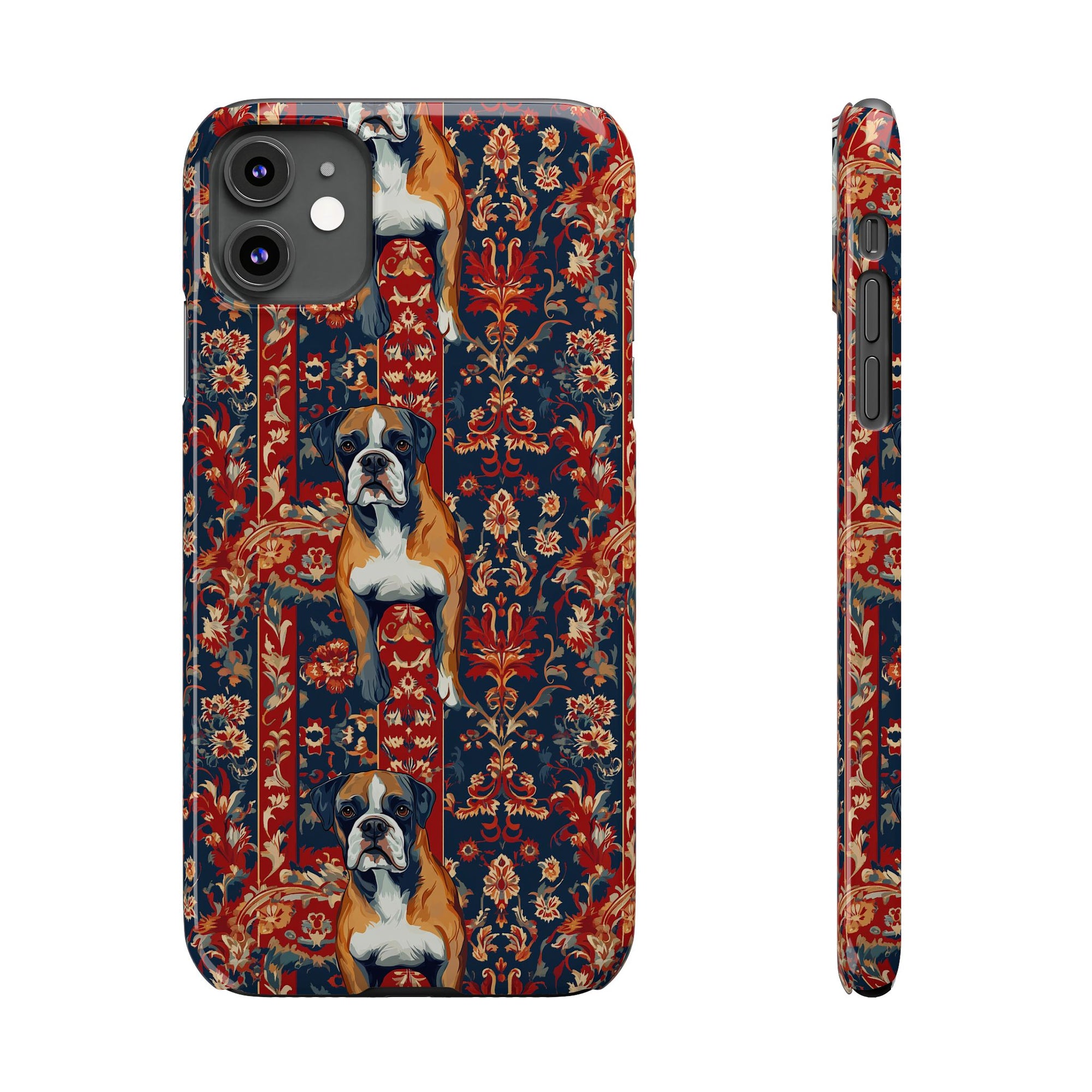 Boxer Blossom Tapestry Delight Slim Phone Cases