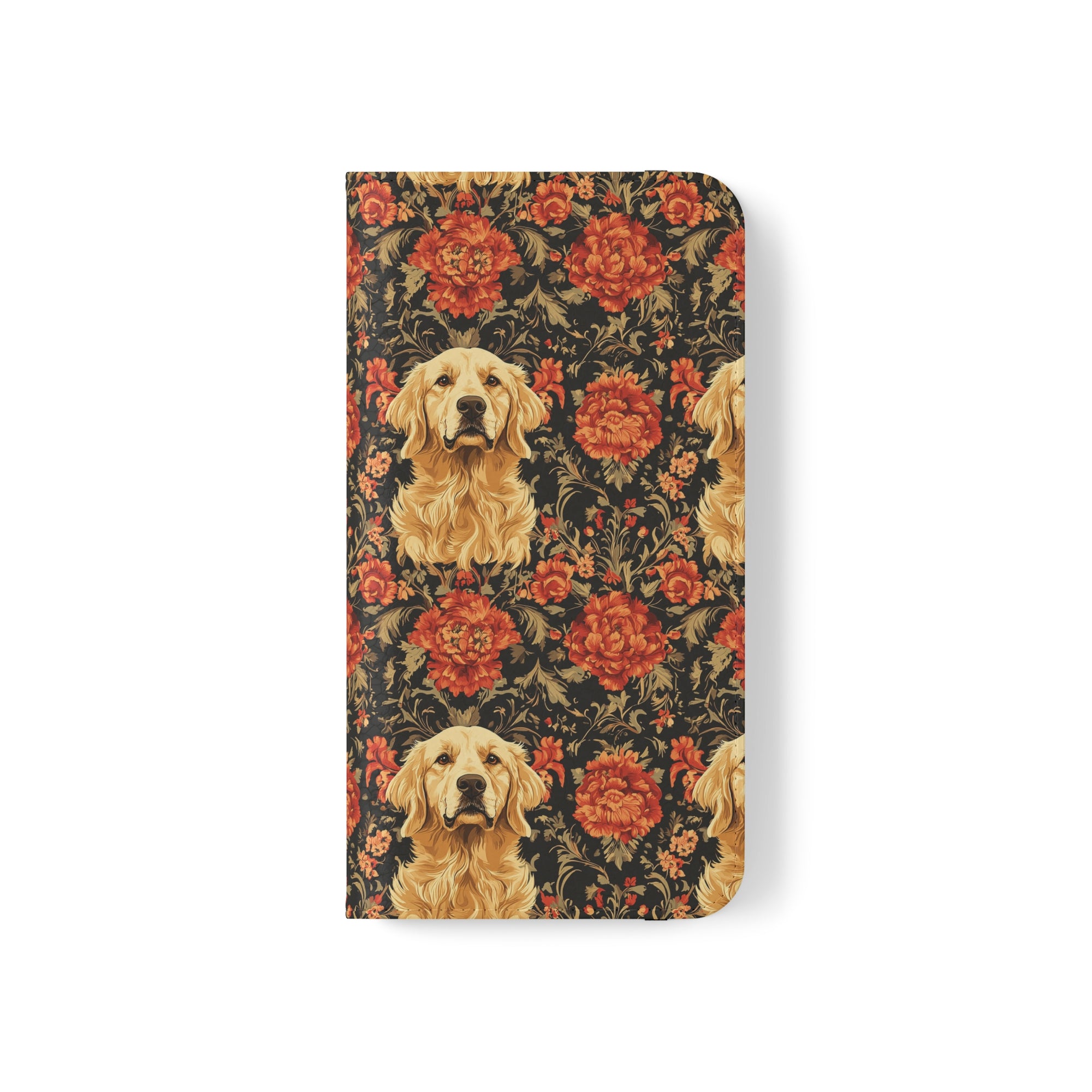 Golden Pawsatronic Tapestry Flip Cases