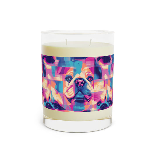 Dazzling Bulldog Chic Scented Candle