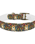 Corgi Rainbow Vine Dream Dog Collar