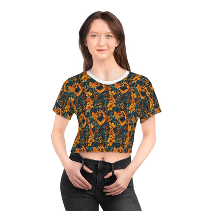 Safari Shepherd Strut Crop Tee