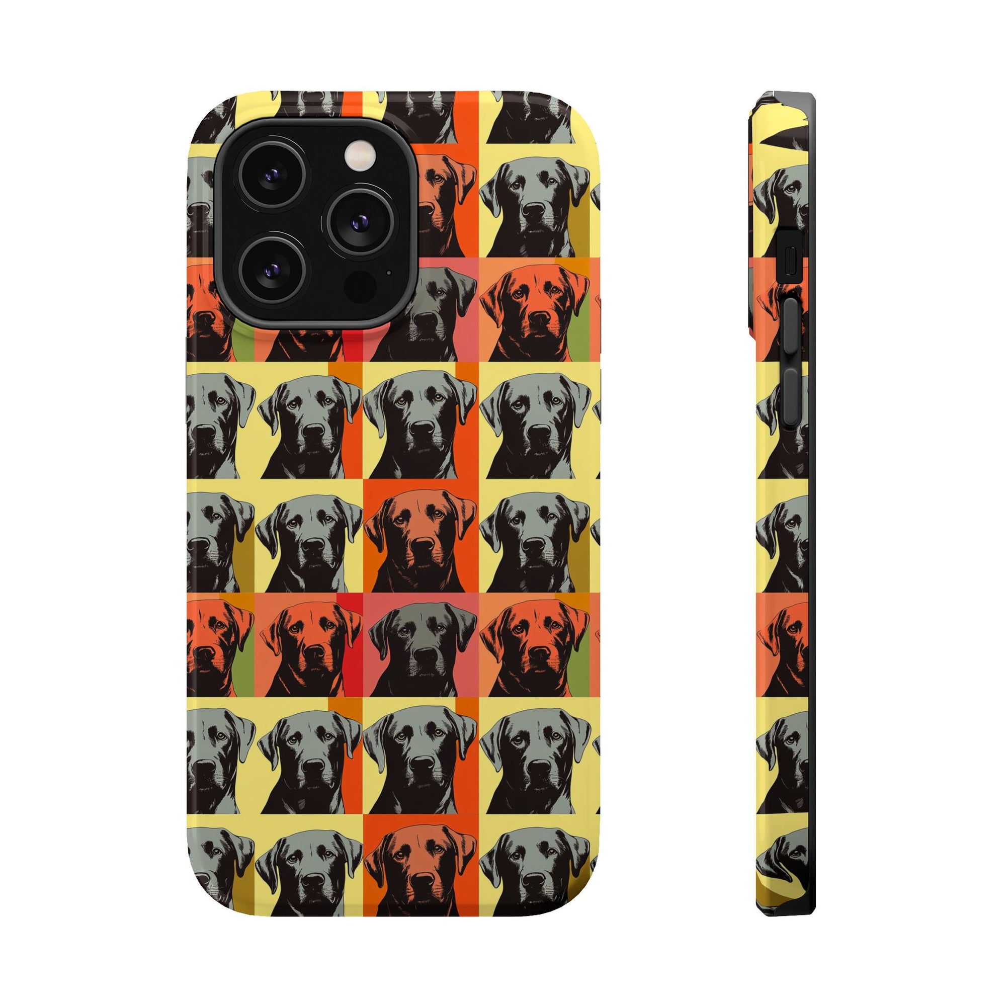 Whimsical Warhol Labrador Magnetic Tough Cases