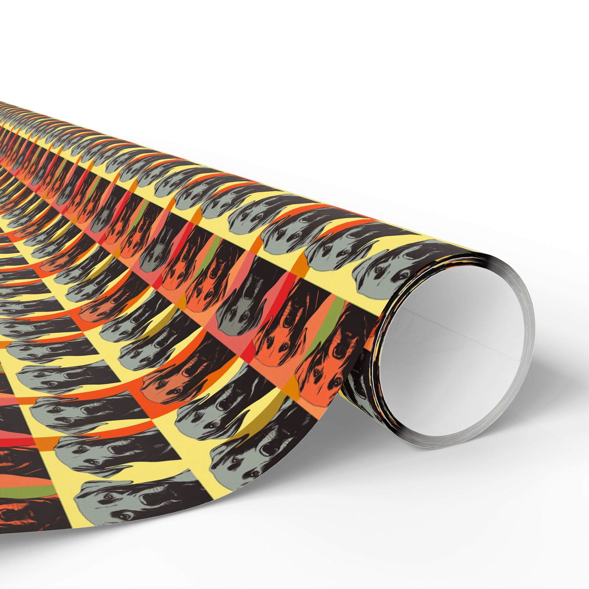 Whimsical Warhol Labrador Wrapping Paper