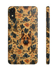 Autumnal German Shepherd Glamour Slim Phone Cases