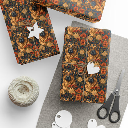 WhimsiWooly Shepherd Spritz Wrapping Paper