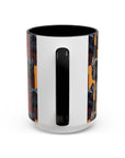 Chic Canine Checkmate - Frenchie Edition Accent Coffee Mug