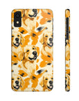 Golden Glitz 'n Glamour Woofwear Slim Phone Cases