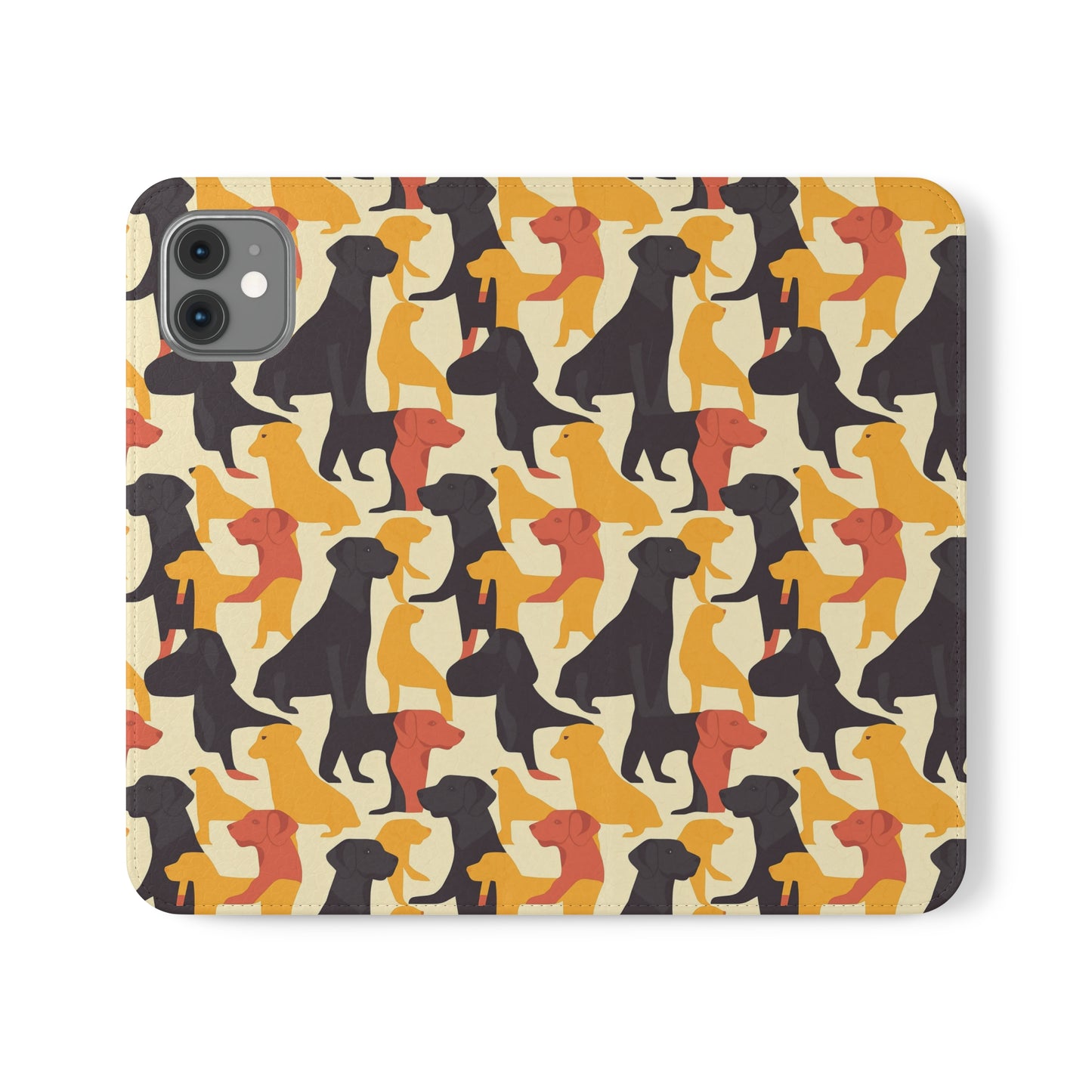 Modern Charm Labrador Chic Flip Cases