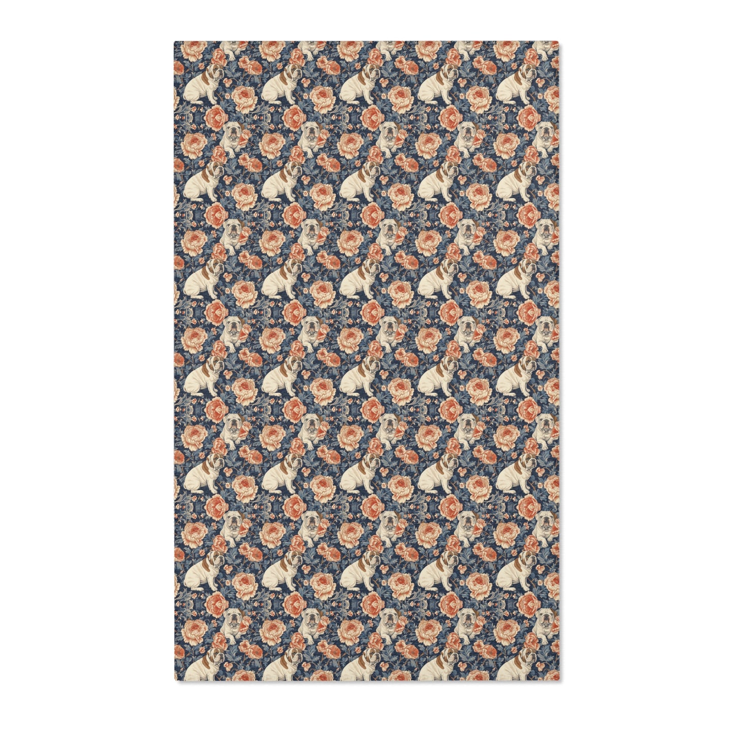 Bulldog Elegance Heritage Rug- William Morris Inspired Area Rug