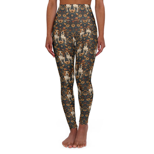 Beagle Buddies Meadow Magic High Waisted Yoga Leggings