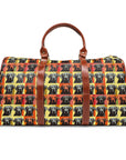 Whimsical Warhol Labrador Waterproof Travel Bag