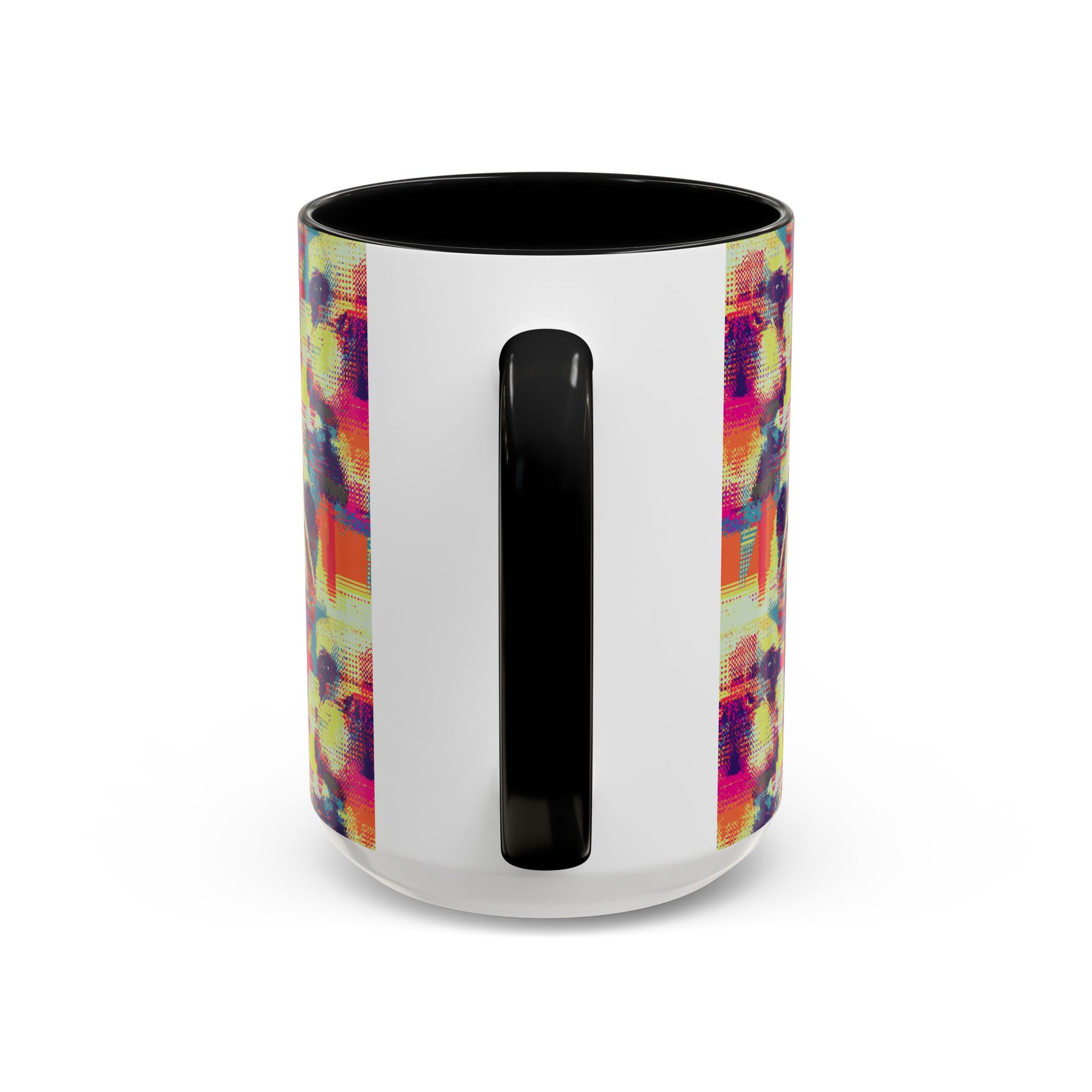 Glitchy Bulldog Blitz Accent Coffee Mug