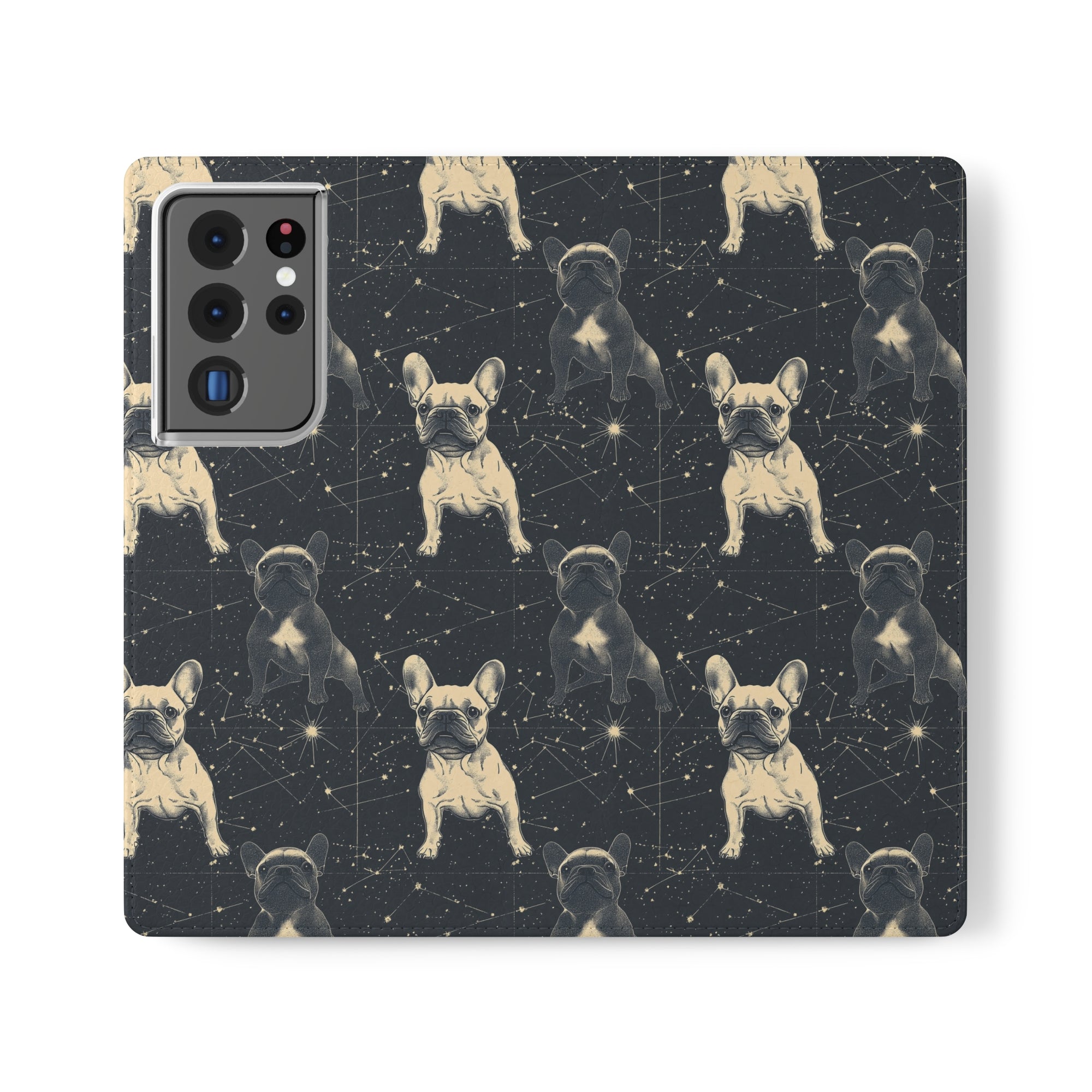 Frenchie Celestial Soar Flip Cases