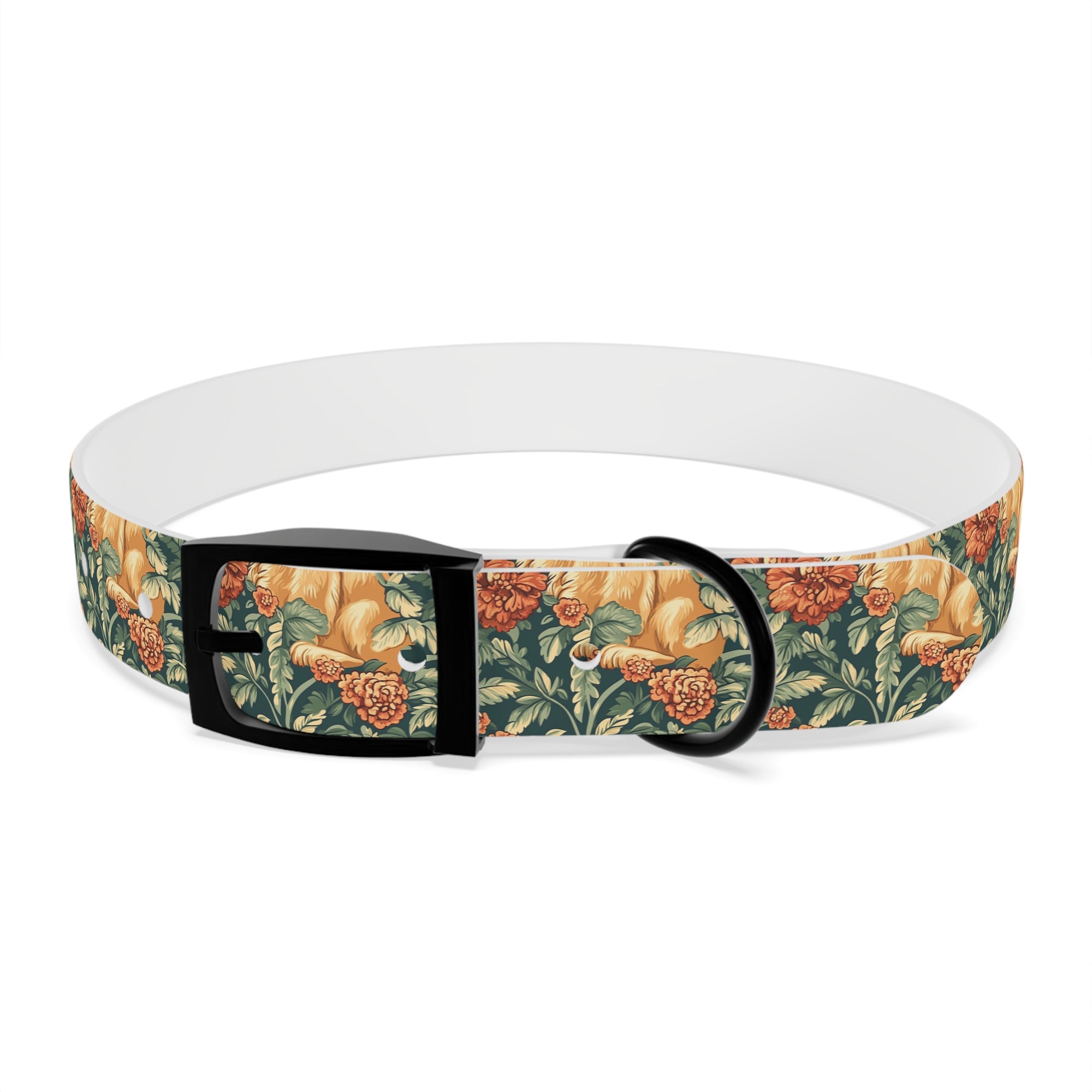 Blooming Goldie Glam Dog Collar