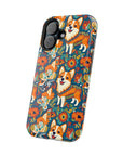 Corgi Carnival Couture Magnetic Tough Cases