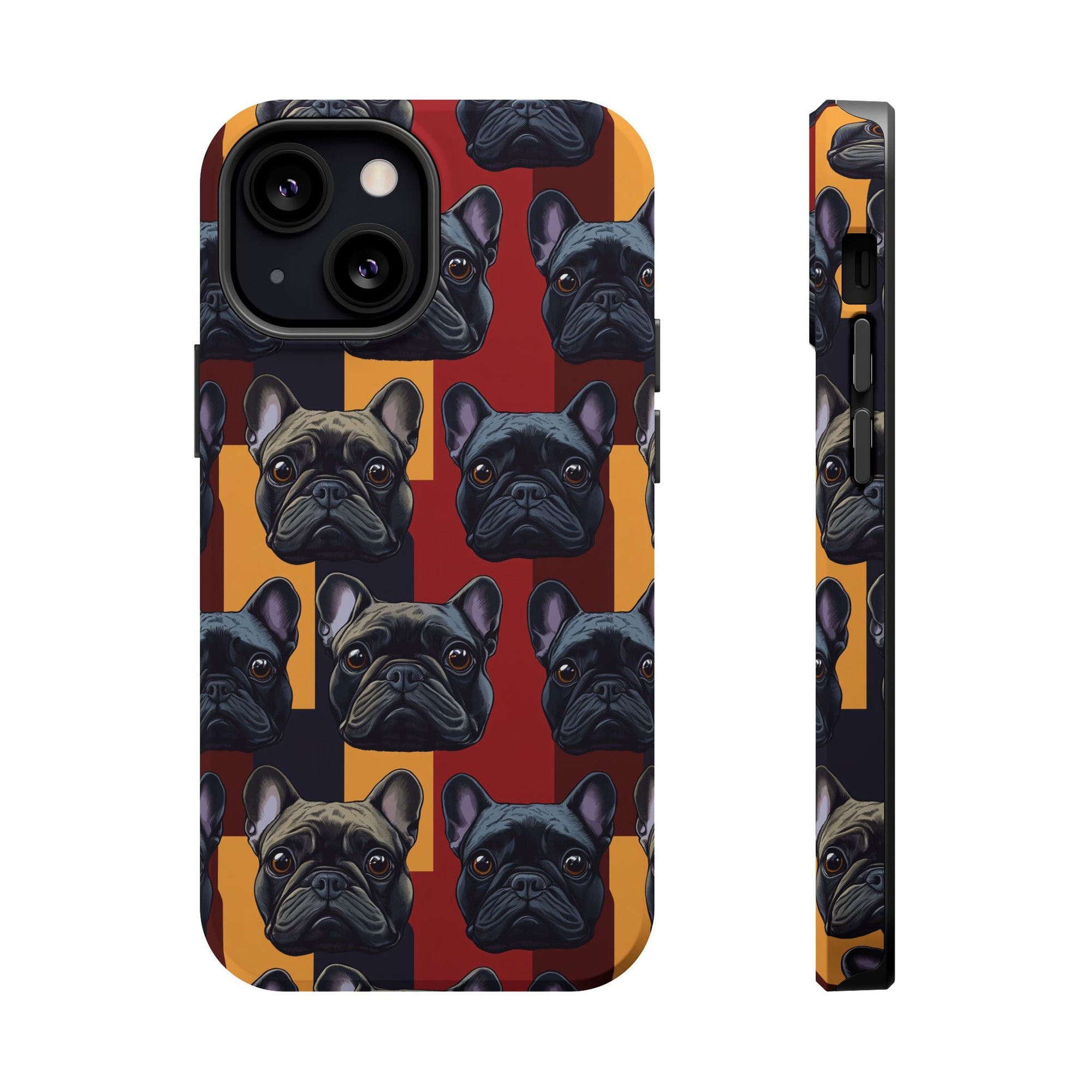 Chic Canine Checkmate - Frenchie Edition Magnetic Tough Cases