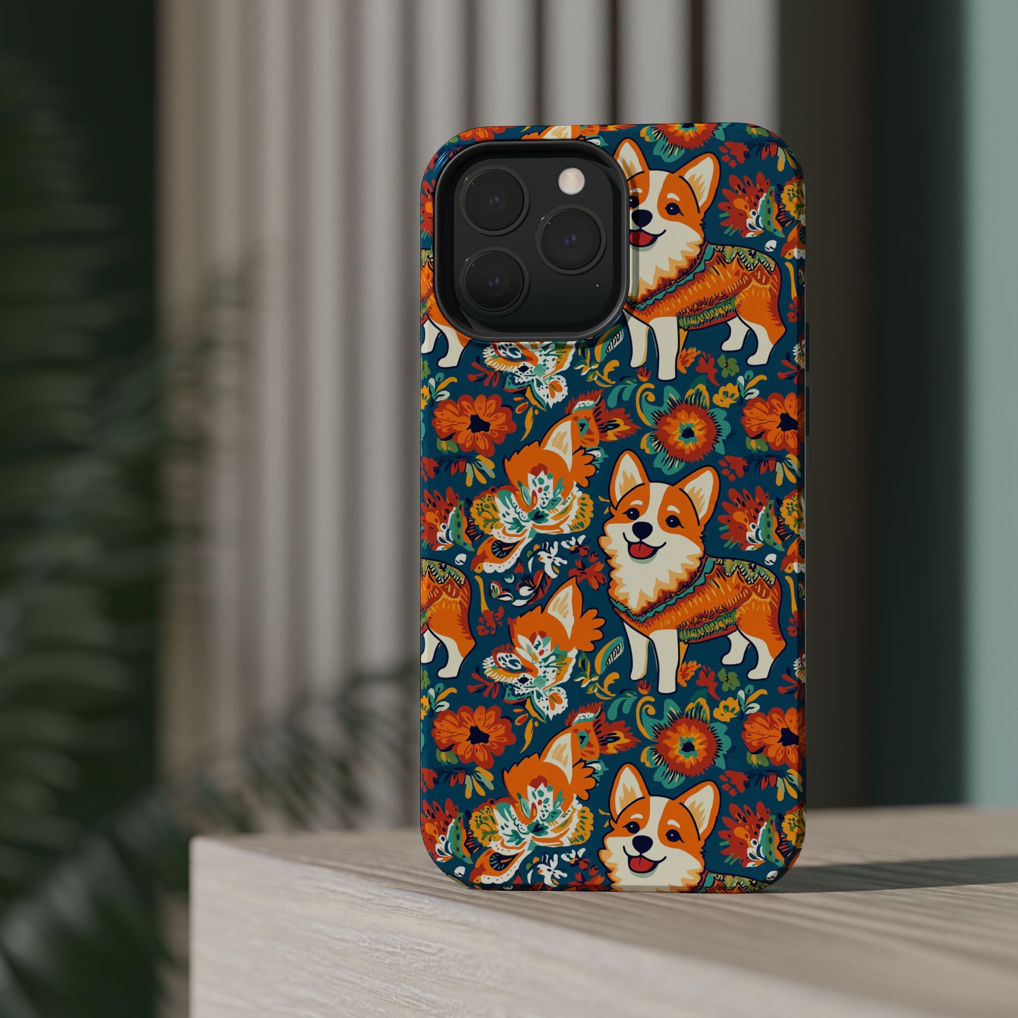 Corgi Carnival Couture Magnetic Tough Cases