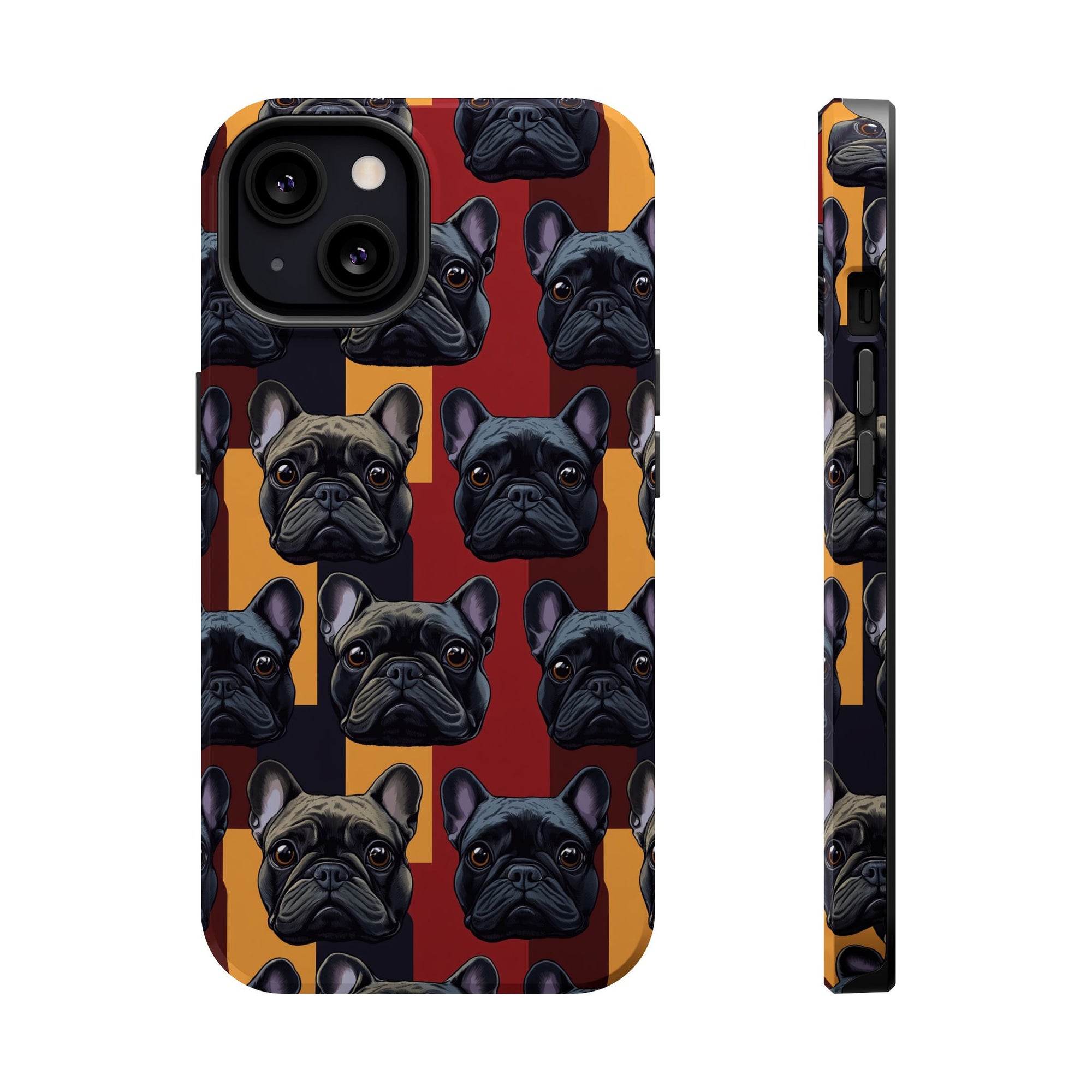 Chic Canine Checkmate - Frenchie Edition Magnetic Tough Cases