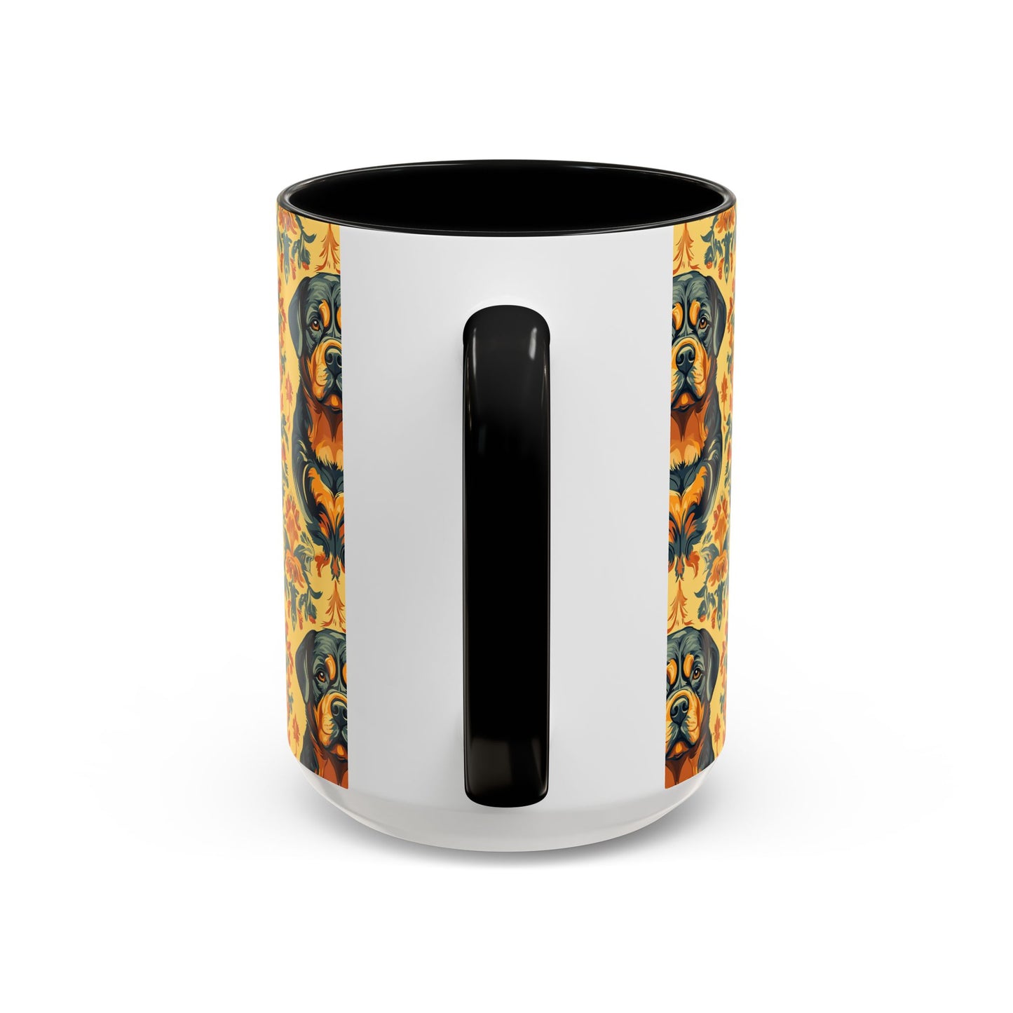 Royal Rottie Regalia Accent Coffee Mug