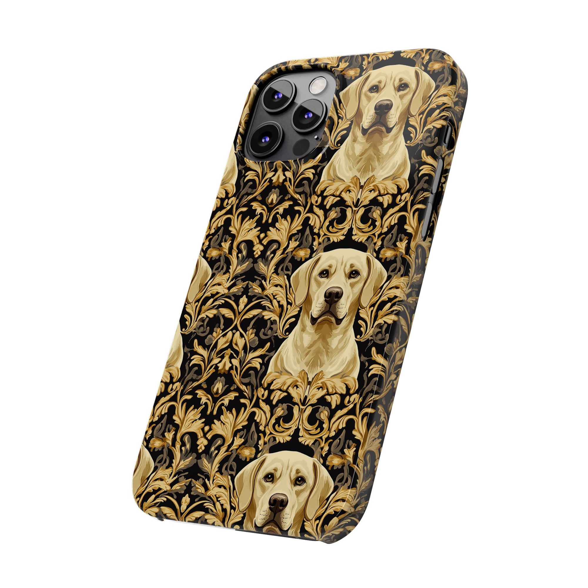 Royal Pawsitivity Labs Slim Phone Cases