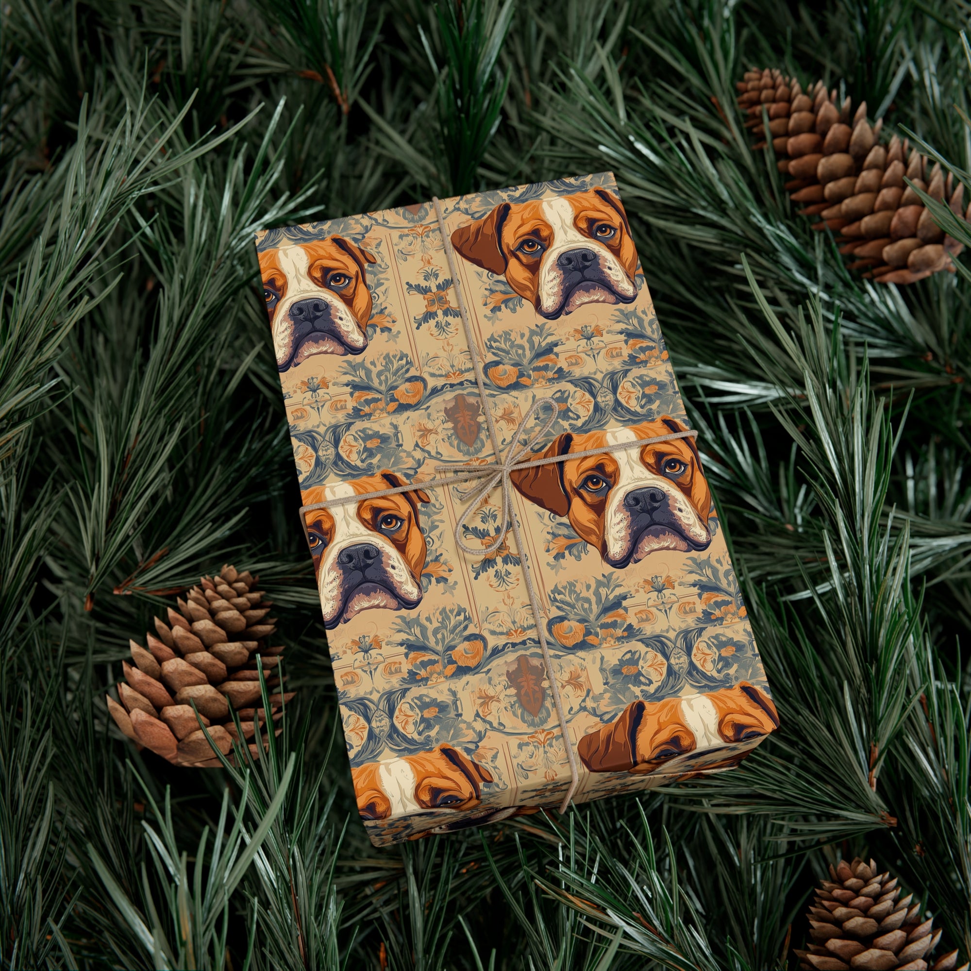 Bowtie Boxer Bliss Gift Wrap Papers