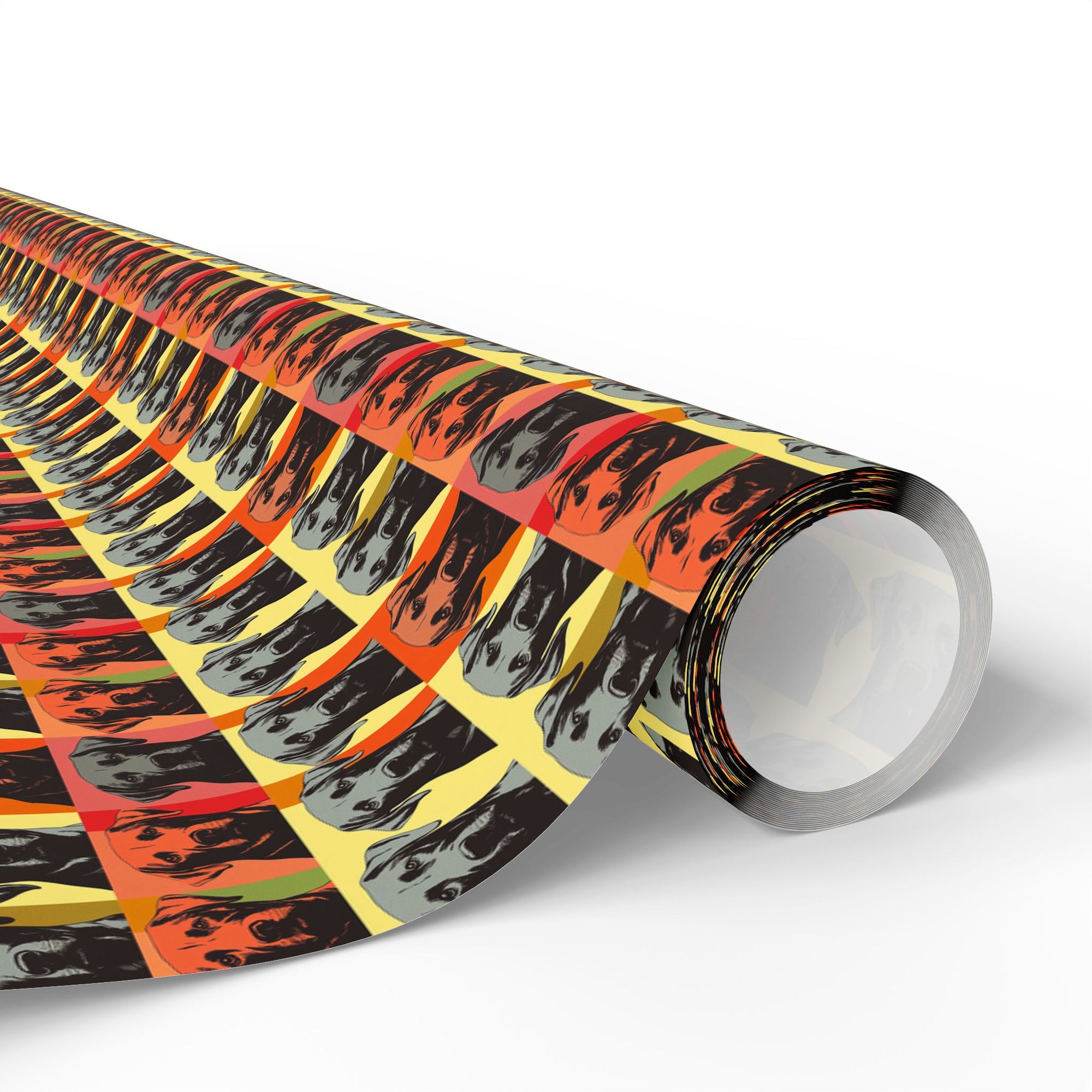 Whimsical Warhol Labrador Wrapping Paper