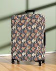 Blooming Bulldog Beauty Luggage Cover