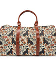 Blossoming Dachshunds Delight Waterproof Travel Bag