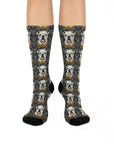 Wildwood Wanderlust Bulldog Cushioned Crew Socks