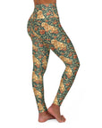 Blooming Goldie Glam High Waisted Yoga Leggings