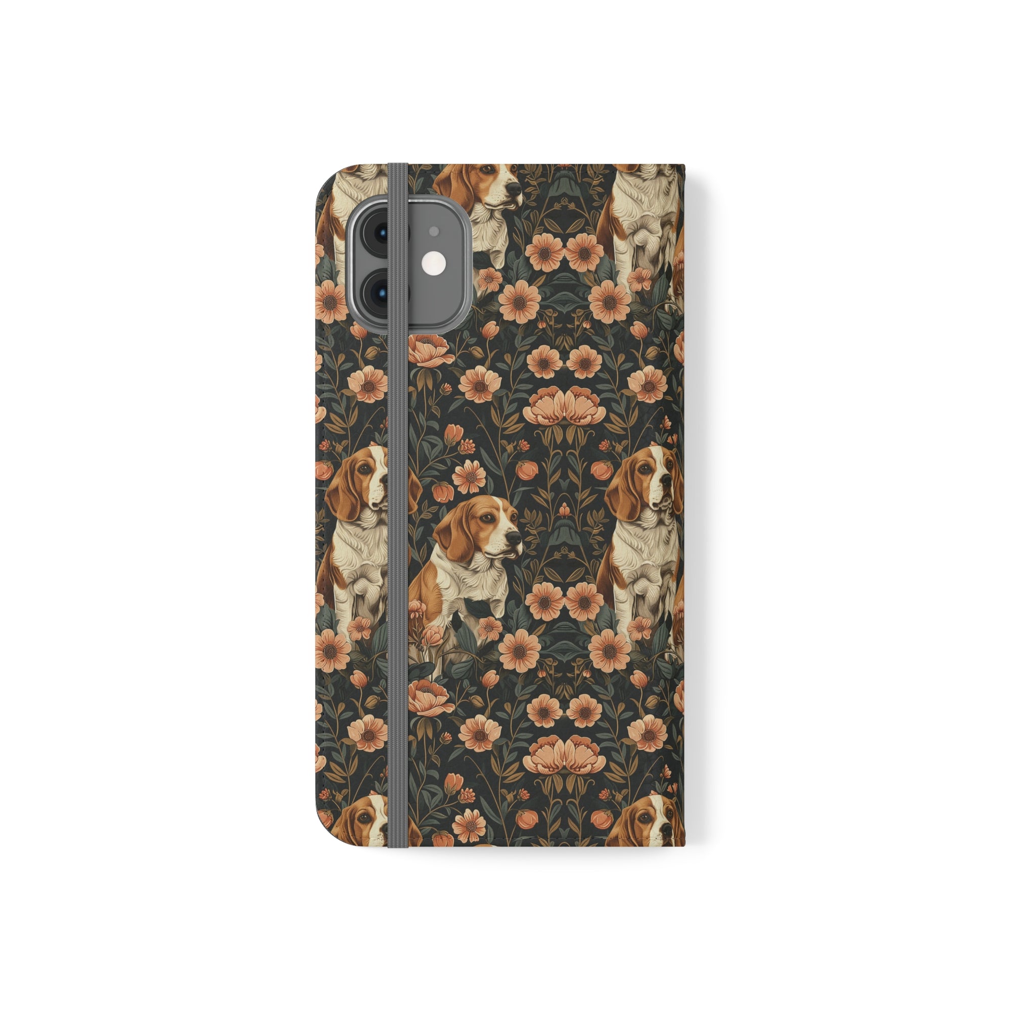 Beagle Blossom Bonanza Flip Cases