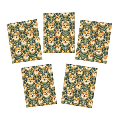 Corgi Charmz Greeting Cards (5-Pack)