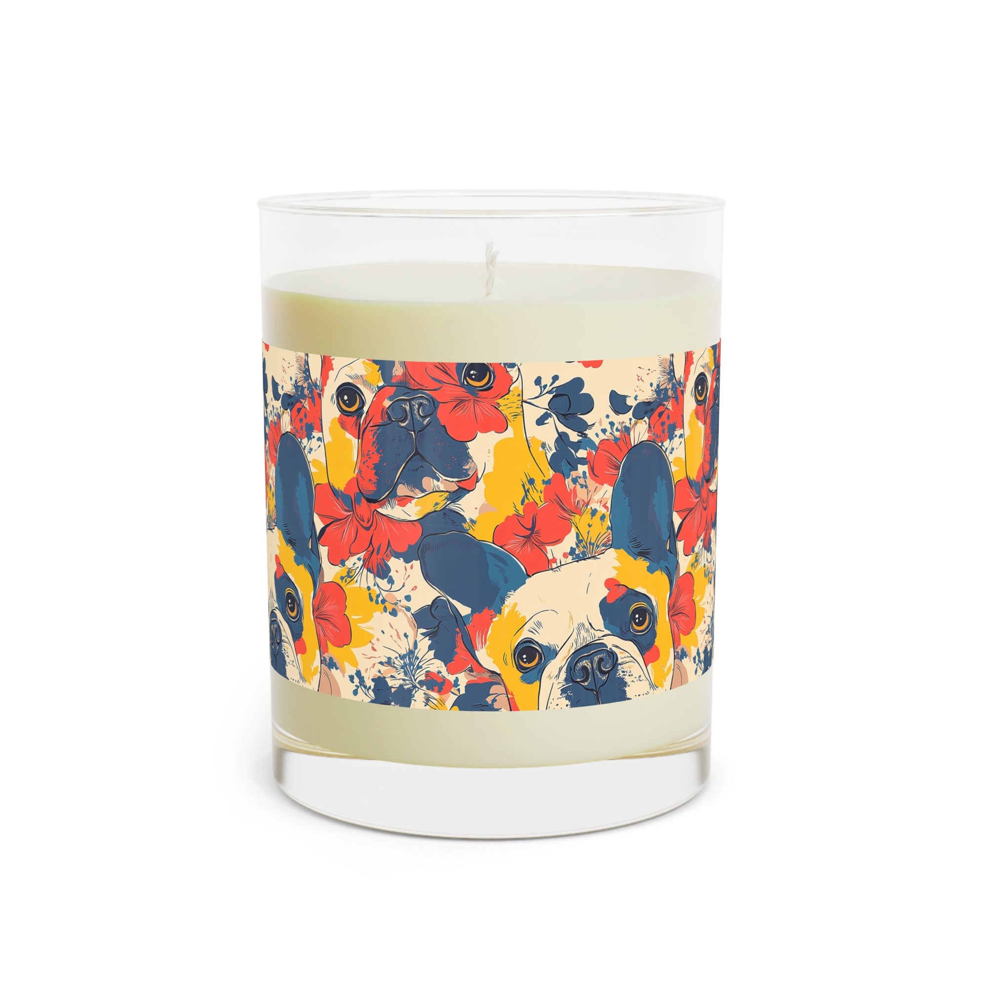 Bloom Pup Frenchietastic Splatter Scented Candle