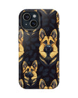 Majestic Hound Couture: German Shepherd LuxeBlend Magnetic Tough Cases