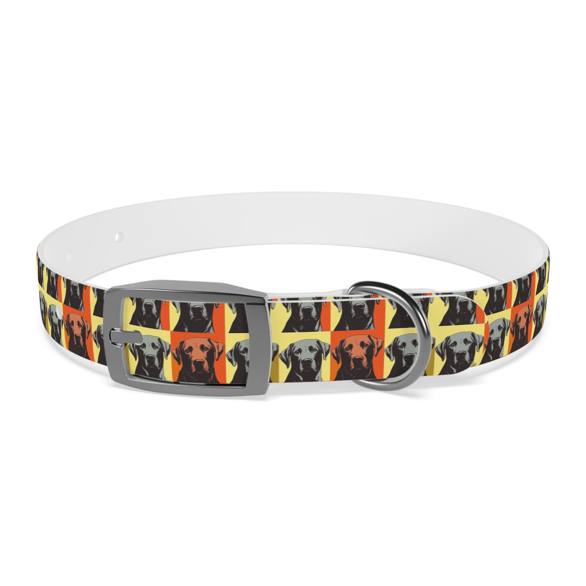 Whimsical Warhol Labrador Dog Collar